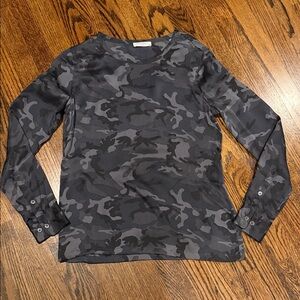 Equipment women’s silk camouflage blouse